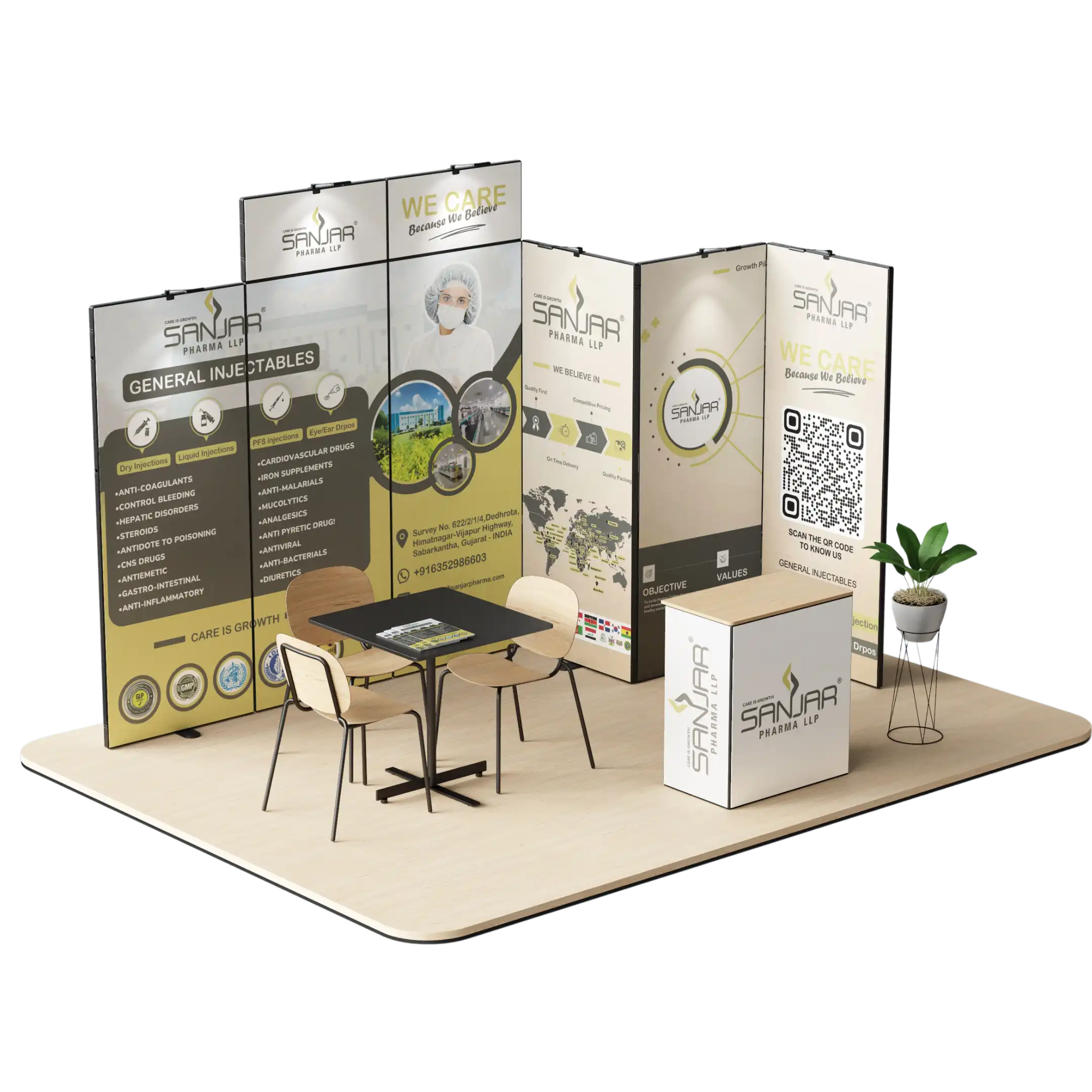 Sanjar Pharma team and manufacturing excellence