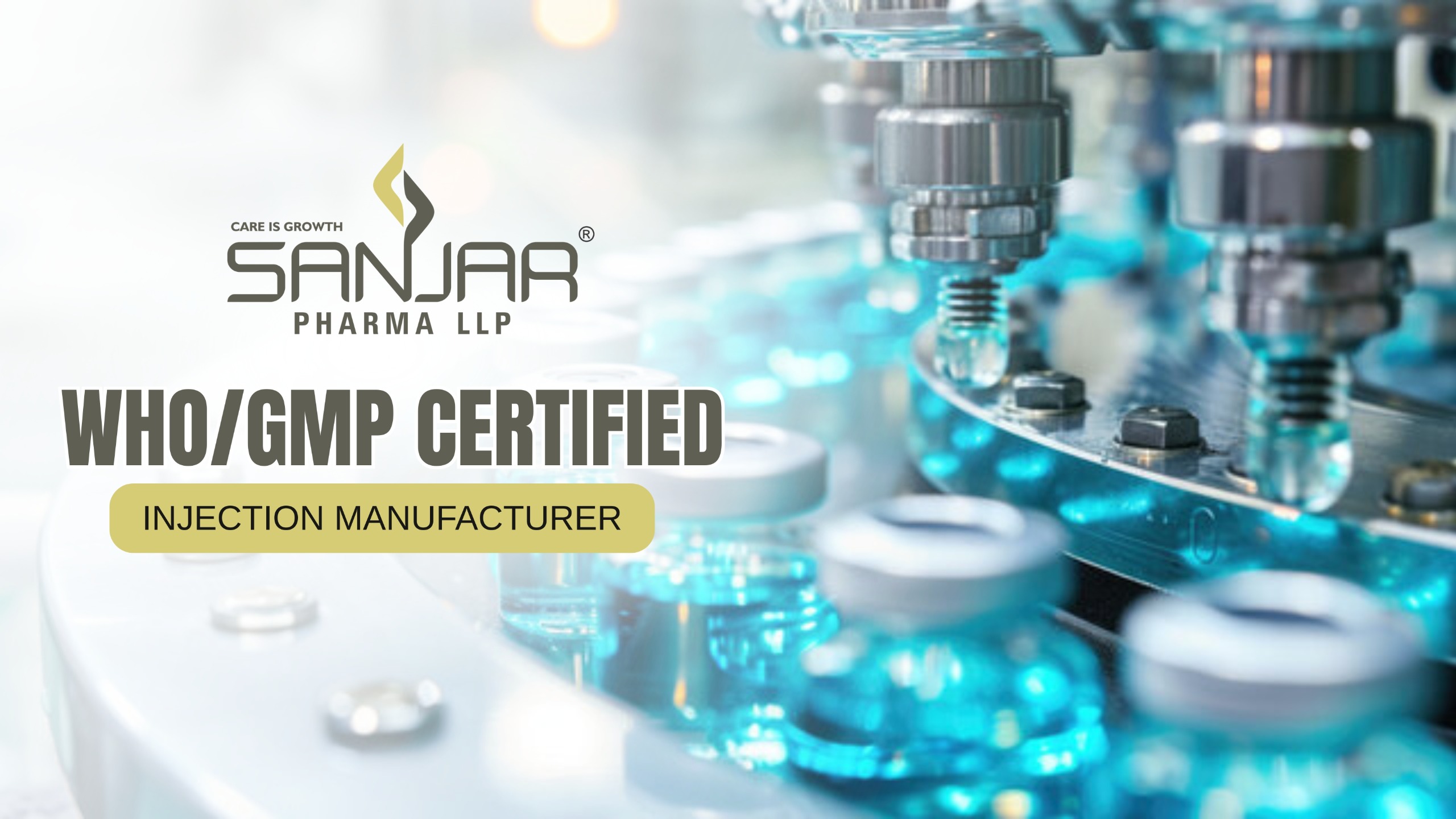 Sanjar Pharma: Your Trusted Partner for High-Quality Injection Manufacturing (WHO/GMP Certified)